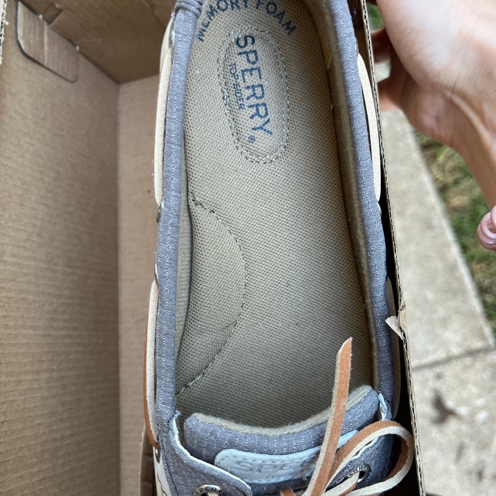 Sperry Angelfish Mesh Grey Memory Foam - image 7